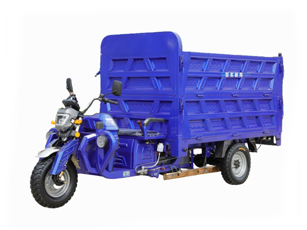 Electric High-Side Three-Wheeled Dumper Tricycle