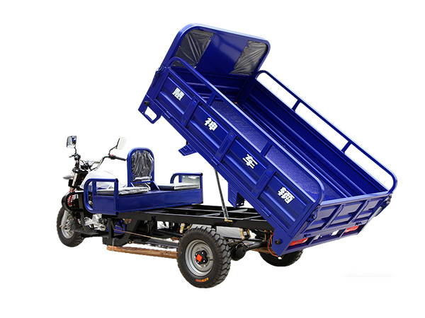 Three-Seater Fuel-Powered Tricycle